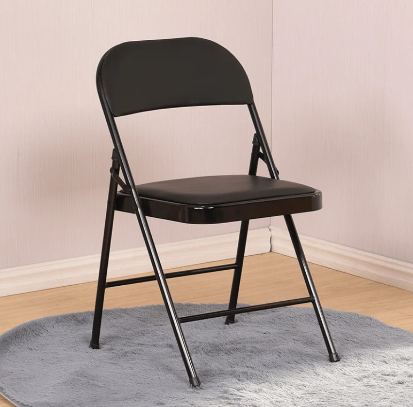 Office-Chair-1041.webp Foldable Metallic Office Chair - Image 1