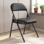 Foldable Metallic Office Chair - Image 6