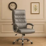 Ergonomic Leather Desk Chair