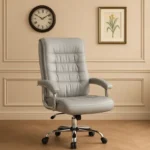 Ergonomic Leather Desk Chair - Image 7
