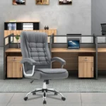 Ergonomic Leather Desk Chair - Image 5