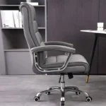Ergonomic Leather Desk Chair - Image 3
