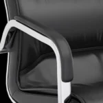 Leather Visitor Office Chair - Image 6