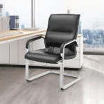 Leather Visitor Office Chair - Image 5