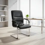 Leather Visitor Office Chair