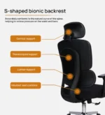 Full Fabric Orthopedic Office Chair - Image 3
