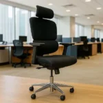 Full Fabric Orthopedic Office Chair - Image 2