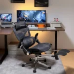 Orthopedic Office Chair with Footrest