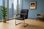Durable Leather Office Chair - Image 7