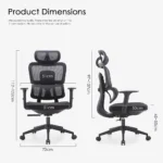 Executive Orthopedic Office Chair - Image 9