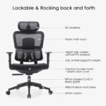 Executive Orthopedic Office Chair - Image 3