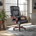 Leather Executive Office Chair - Image 8