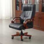 Leather Executive Office Chair - Image 9