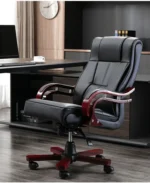 Leather Executive Office Chair - Image 4
