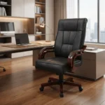 Leather Executive Office Chair - Image 3