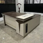 Spacious L-shaped Executive Desk - Image 9