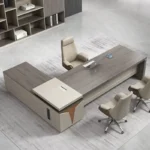 Spacious L-shaped Executive Desk