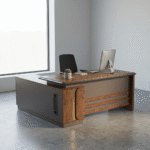 1800mm L-shaped Office Desk