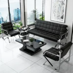 Durable Fabric Reception Sofa - Image 5