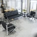 Durable Fabric Reception Sofa - Image 9