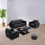 5 Seater Modern Reception Sofa - Image 4