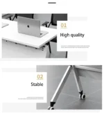 Foldable Mobile Office Table - Image 13