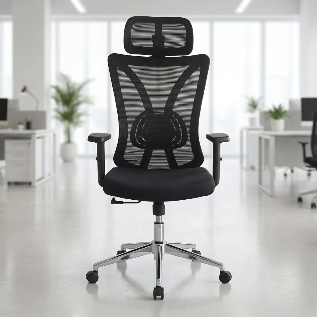 ajgcd24s.png Ergonomic High-Back Swivel Chair - Image 1