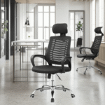 Office Adjustable Headrest Chair - Image 4