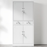 Lockable Steel Office Cabinet - Image 3