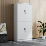 Lockable Steel Office Cabinet - Image 8