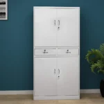 Lockable Steel Office Cabinet - Image 6