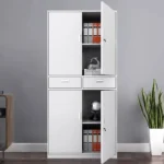 Lockable Steel Office Cabinet - Image 5