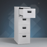 4-Drawer Steel Storage Cabinet - Image 2