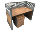 1-Way Modular Office Workstation - Image 10