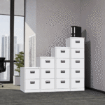 3-Drawer Office Filling Cabinet - Image 4