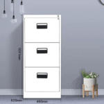 3-Drawer Office Filling Cabinet - Image 11