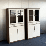 2-Door Office Cabinet with Drawers - Image 5