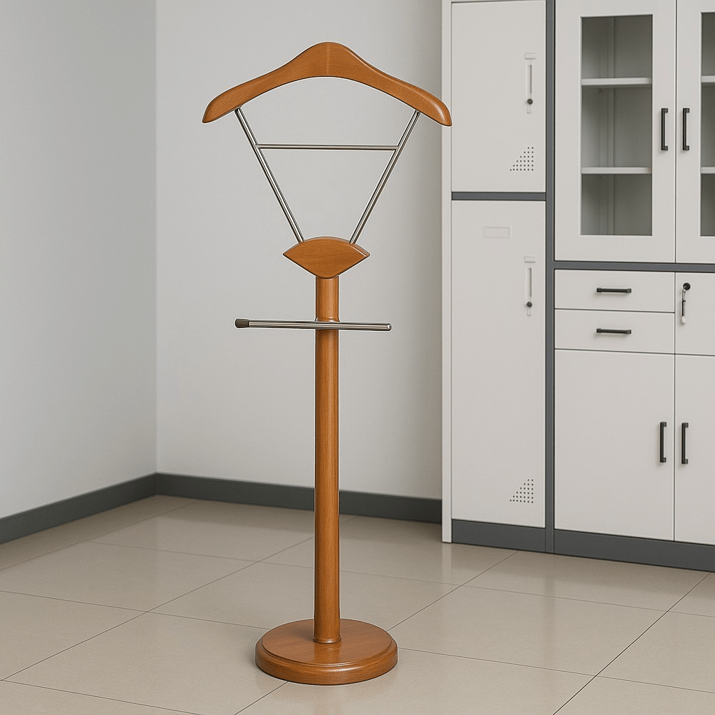s0yqrfgq.png Executive Mahogany Coat Hanger - Image 1