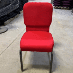 Armless Fabric Banquet Conference Chair - Image 5