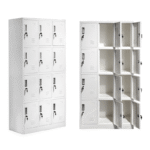 12-Locker Office Storage Cabinet - Image 4