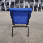 Armless Fabric Banquet Conference Chair - Image 2