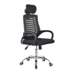 Office Adjustable Headrest Chair - Image 8