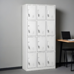 12-Locker Office Storage Cabinet - Image 12