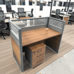1-Way Modular Office Workstation - Image 12