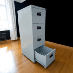 4-Drawer Office Storage Cabinet - Image 10
