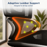 Ergonomic Mesh Chair with Footrest - Image 2