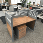 1-Way Modular Office Workstation - Image 13