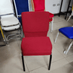 Armless Fabric Banquet Conference Chair - Image 6