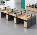 6-Seater Office Staff Workstation - Image 2