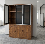 Nairobi Office Mart Wooden Office Cabinet Prices In Kenya 3-Door Wooden Office Cabinet – Stylish, Spacious & Functional Storage Keep your workspace neat and organized with the 3-Door Wooden Office Cabinet. Designed for modern offices, it combines practical storage with a professional appearance. Its wooden finish adds warmth and elegance to your office interior. Therefore, it is an excellent choice for corporate offices, home offices, and business environments. The 3-door office cabinet provides convenient storage for documents, files, stationery, and other office essentials. Its multiple doors help keep your belongings neatly arranged and out of sight. As a result, you can maintain a clean and clutter-free workspace. It is ideal for professionals who need accessible storage for everyday office supplies. Built for practical office organization, this wooden storage cabinet helps maximize available space. You can use it to store files, folders, books, and important paperwork. Furthermore, its versatile design makes it suitable for executive offices, administrative departments, reception areas, and meeting rooms. It also pairs well with executive desks and other wooden office furniture. The wooden office storage cabinet offers a professional look that complements different office layouts. Its three-door design provides a convenient way to organize items according to your needs. Additionally, the cabinet helps keep essential documents in one central location. This makes daily office activities easier and more efficient. Whether you are furnishing a new office or upgrading your existing workspace, the 3-Door Wooden Office Cabinet is a practical addition. Its combination of storage capacity, functionality, and timeless styling makes it suitable for various professional settings. Choose this cabinet to create a more organized and attractive working environment. Key Features Three-Door Design: Provides convenient access to stored office essentials. Spacious Storage: Ideal for files, folders, documents, stationery, and books. Wooden Finish: Adds a classic and professional touch to your office. Organized Workspace: Helps reduce clutter and keeps supplies neatly stored. Versatile Application: Suitable for corporate offices, home offices, and administrative spaces. Professional Appearance: Complements executive desks and other office furniture. Practical Functionality: Keeps everyday office essentials accessible and organized. Improve Your Office Organization Today Choose the 3-Door Wooden Office Cabinet for a practical and stylish storage solution. It helps maintain a tidy workspace while enhancing your office interior. Moreover, its versatile design makes it suitable for businesses of different sizes. Add this wooden office cabinet to your furniture collection and enjoy a more organized, professional working environment.